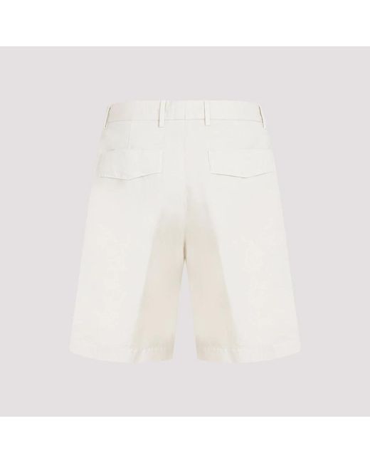 Zegna Casual shorts in White für Herren