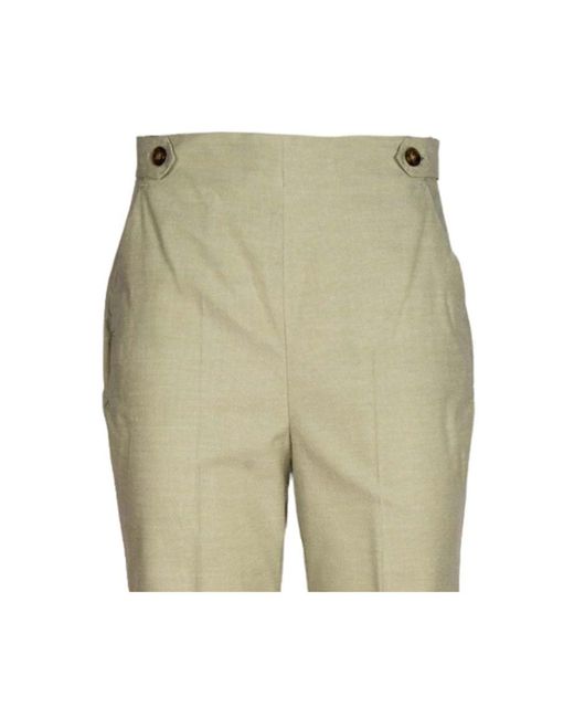 iBlues Green Straight Trousers