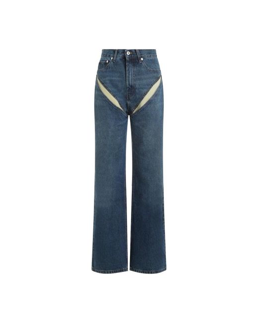 Y. Project Blue Wide jeans