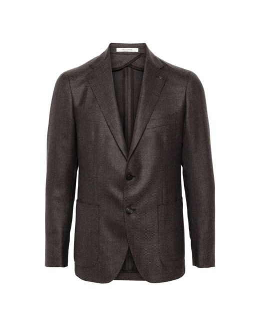Tagliatore Single Breast Jacket in het Brown voor heren