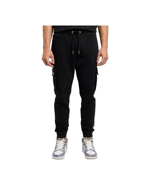 carlo colucci Sweatpants in het Black voor heren