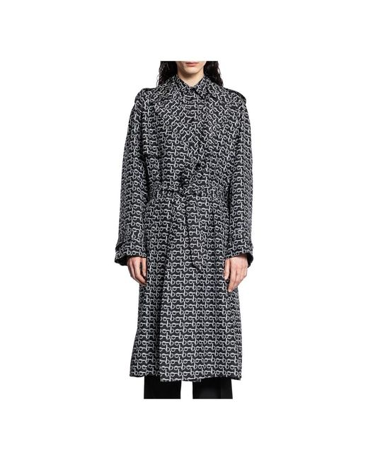 Coats > single-breasted coats Burberry pour homme en coloris Gray