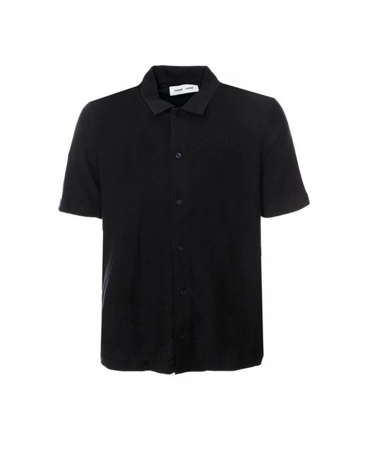 Short Sleeve Shirts di Samsøe & Samsøe in Black da Uomo