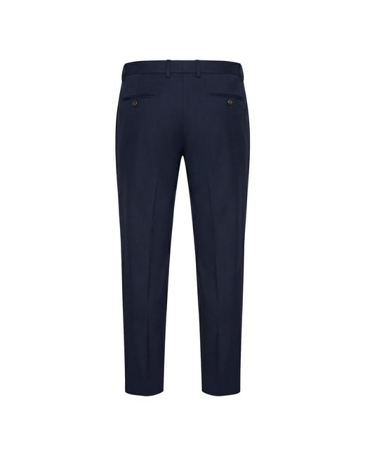 Moorer Blue Suit Trousers for men