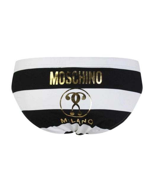 Bottoms Moschino de hombre de color Black