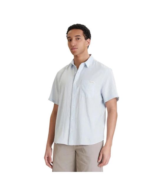 Calvin Klein White Short Sleeve Shirts for men