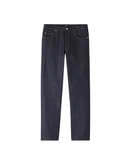 A.P.C. Jeans ,Blauw ,Denim Denim Jeans in het Blue voor heren