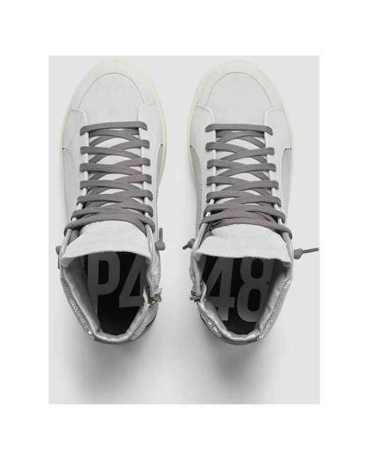 P448 Gray Sneakers
