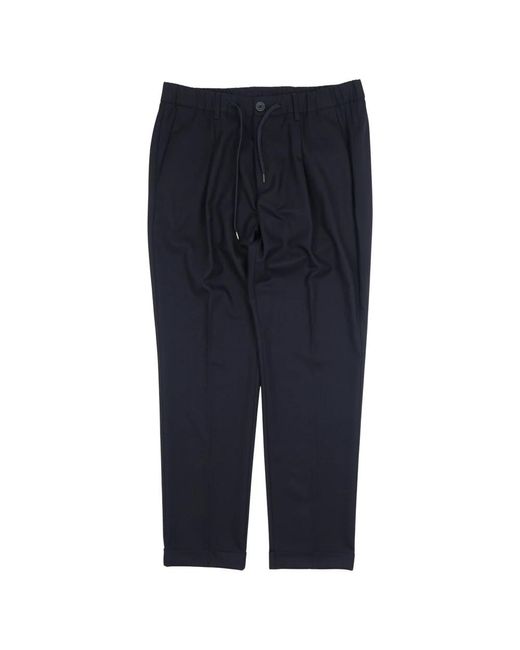 Herno Broeken ,Blauw ,Straight Broeken in het Blue voor heren