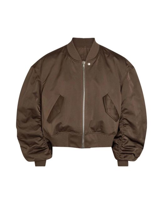 Bomber Jackets Rick Owens de color Brown