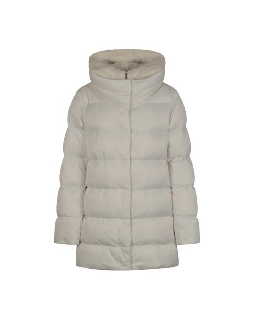 Herno Gray Winter Jackets