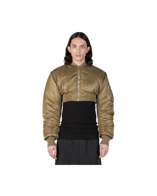 VTMNTS Green Bomber Jackets for men