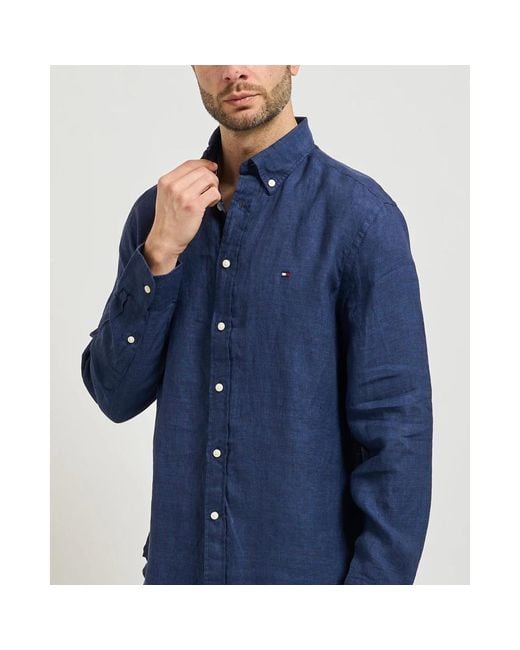 Tommy Hilfiger Blue Casual Shirts for men
