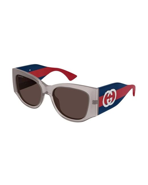Gucci Red Sunglasses