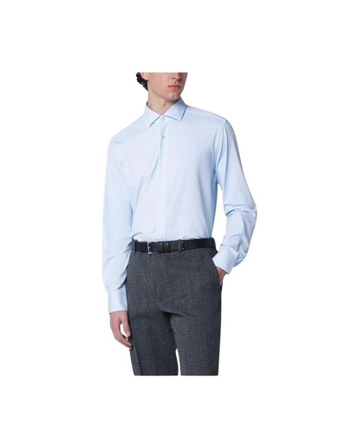 Xacus Blue Formal Shirts for men