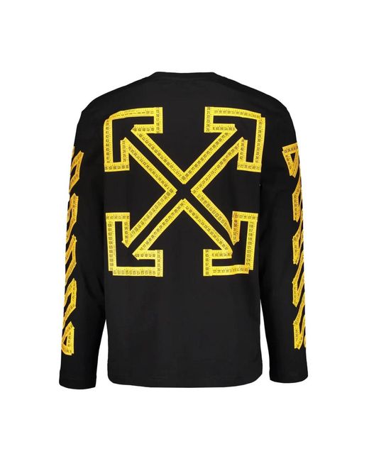 Off-White c/o Virgil Abloh Black Long Sleeve Tops for men