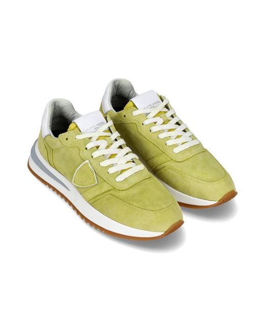 Philippe Model Yellow Sneakers