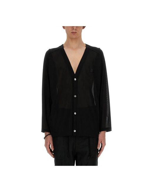 Cardigans Needles de hombre de color Black