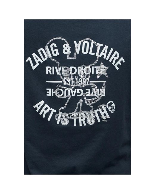 Zadig & Voltaire Blue T-Shirts