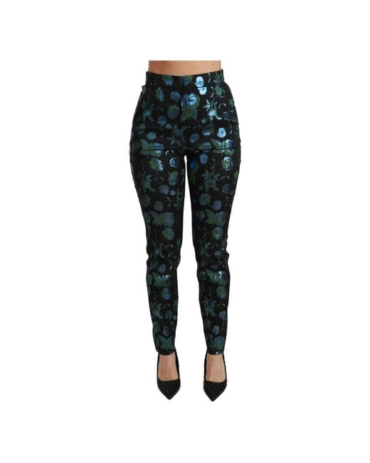 Dolce & Gabbana Black Skinny Trousers