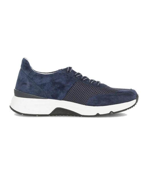 Gabor Blue Low Sneaker