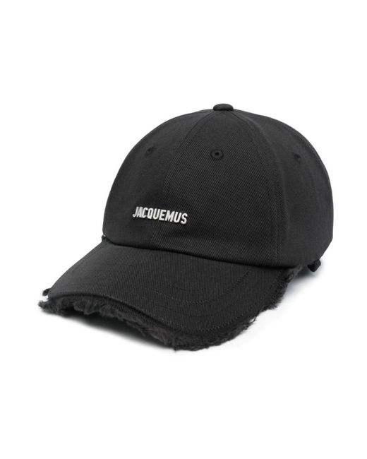 Jacquemus La Casquette Artichaut Cap in het Black voor heren