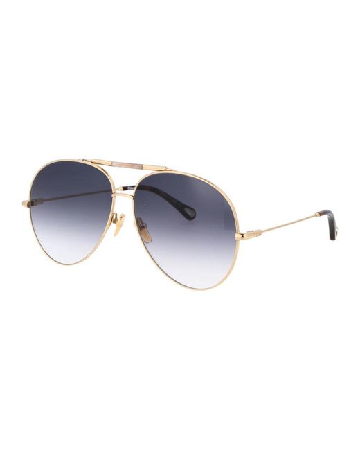 Chloé Blue Sunglasses