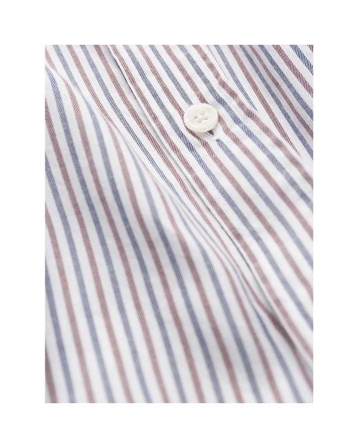 Hackett Overhemden ,Veelkleurig ,Gestreept Shirt in het White voor heren