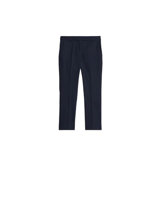 Cropped trousers Weekend by Maxmara de color Blue