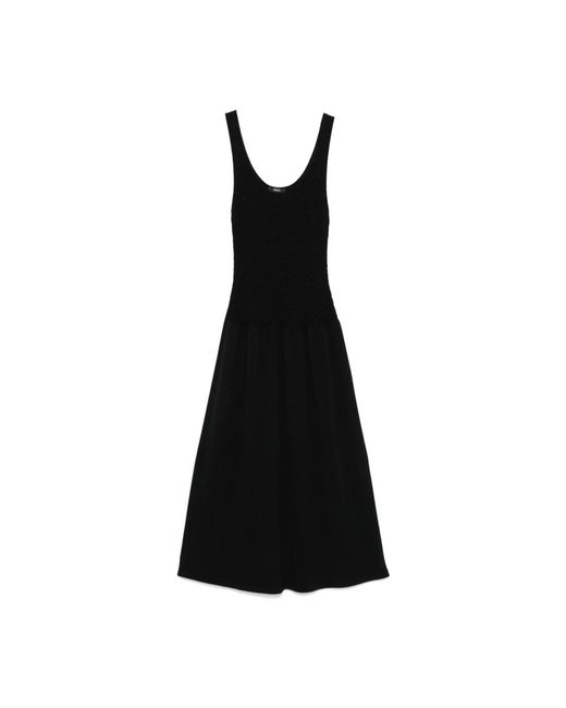 Midi Dresses di Theory in Black