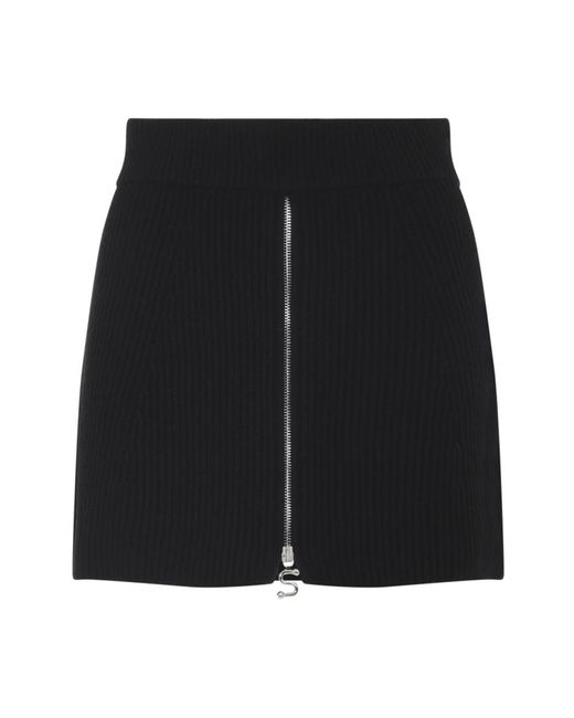 Sportmax Black Short Skirts