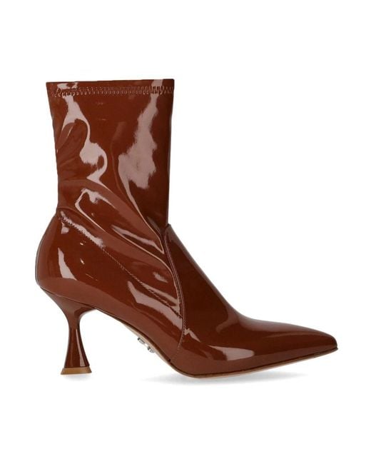 Sergio Levantesi Brown Heeled Boots