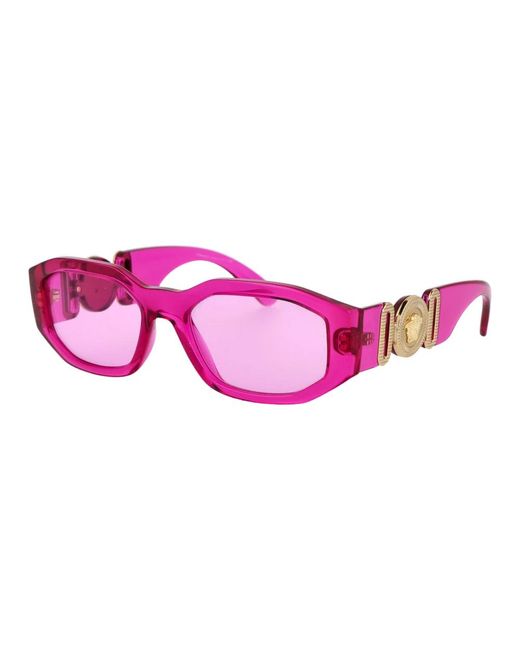 Versace Pink Stylische sonnenbrille mit modell 0ve4361