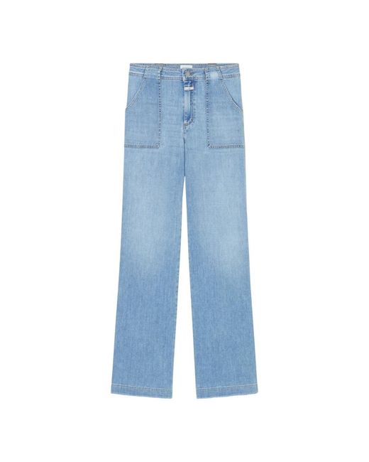 Closed Blue Wide Jeans