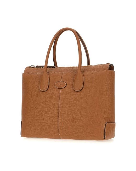 Handbags Tod's de color Brown