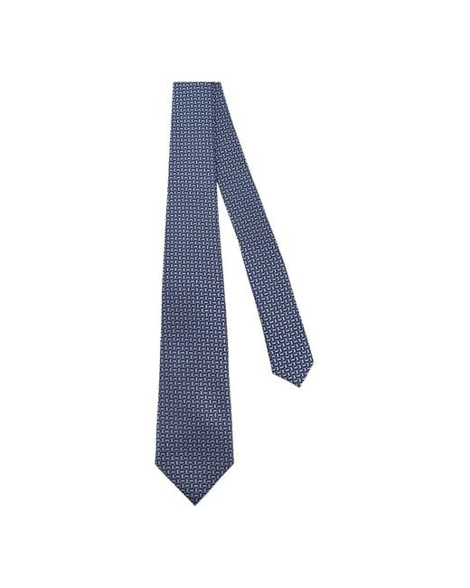 Ties Kiton de hombre de color Blue