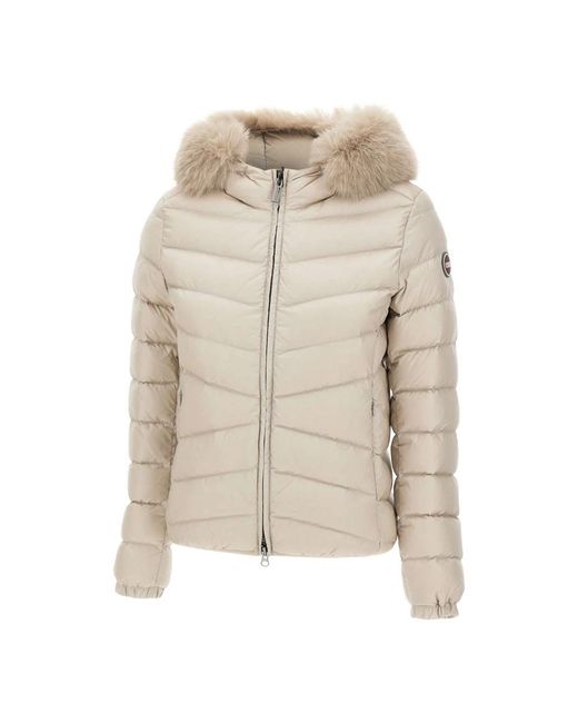 Colmar Down Jackets in het Natural