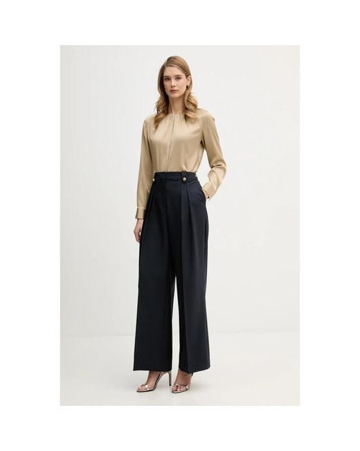 Barbour Avery Wijde Broek in het Black