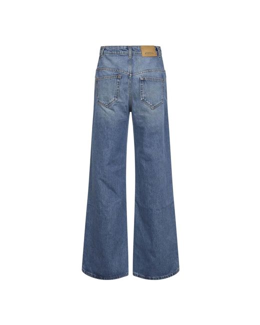 Isabel Marant Blue Wide Jeans