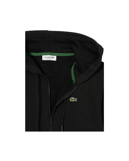 Lacoste Black Zip-Throughs