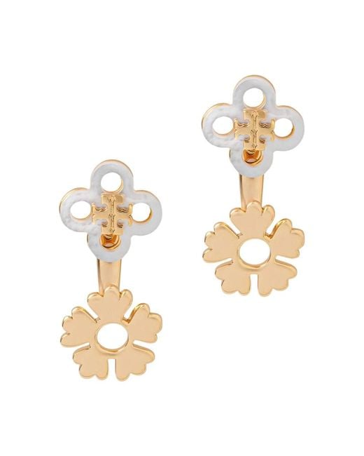 Tory Burch Metallic Forgetme Ohrringe