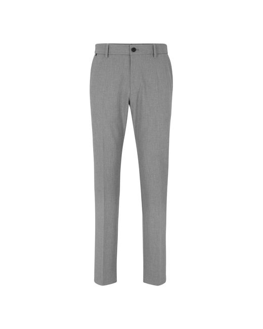 HUGO Chinos in het Gray voor heren