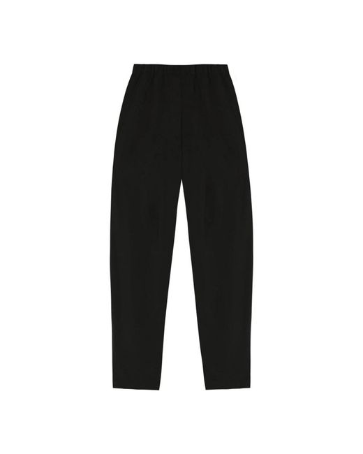 Cortana Black Wide Trousers