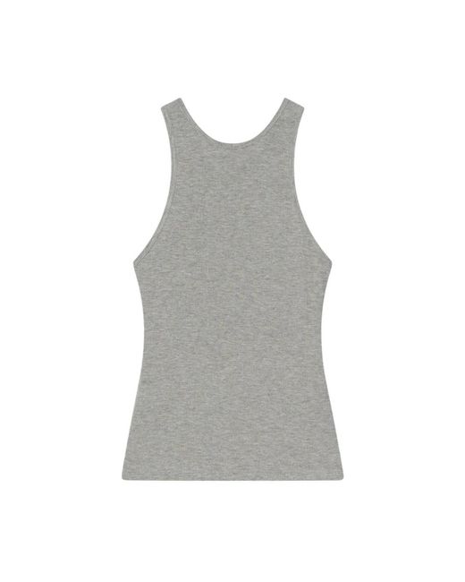 Nanushka Gray Sleeveless Tops