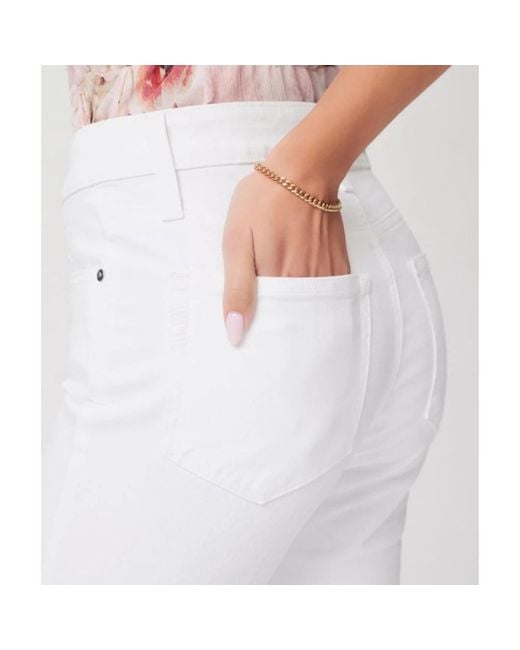 PAIGE White Laurel canyon denim jeans