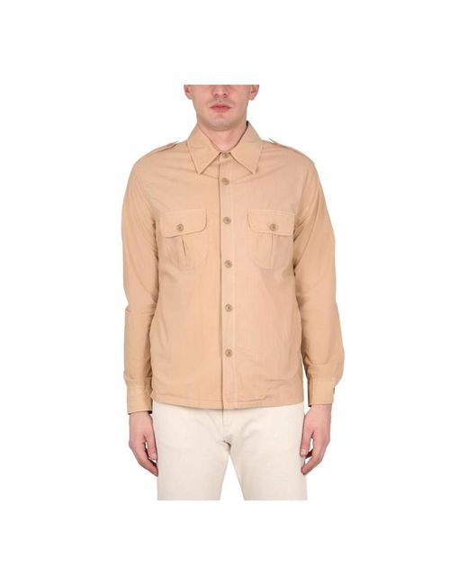 Aspesi Natural Casual Shirts for men