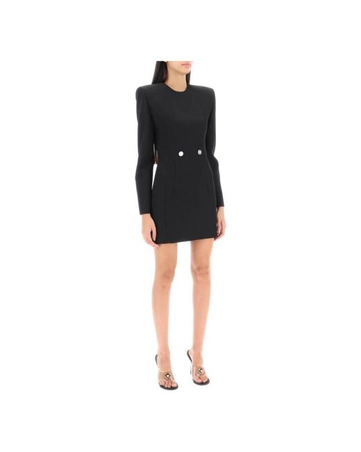 Versace Black Short Dresses