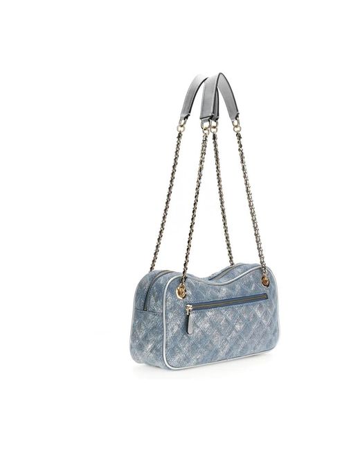 Guess Blue Shoulder Bags