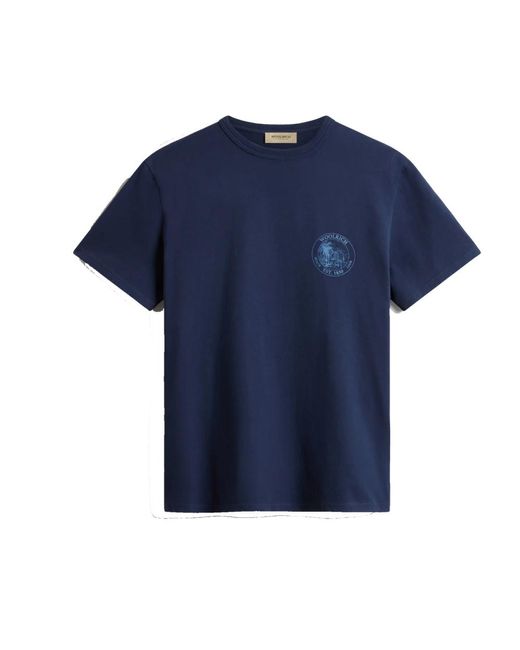 T-Shirts Woolrich de hombre de color Blue
