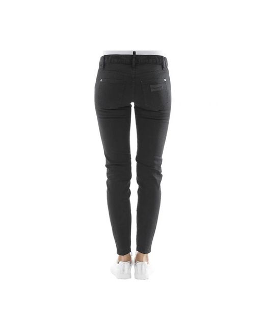 DSquared² Black Skinny Fit Jeans